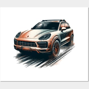 Porsche Cayenne Posters and Art